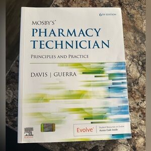 Mosby’s pharmacy technician textbook